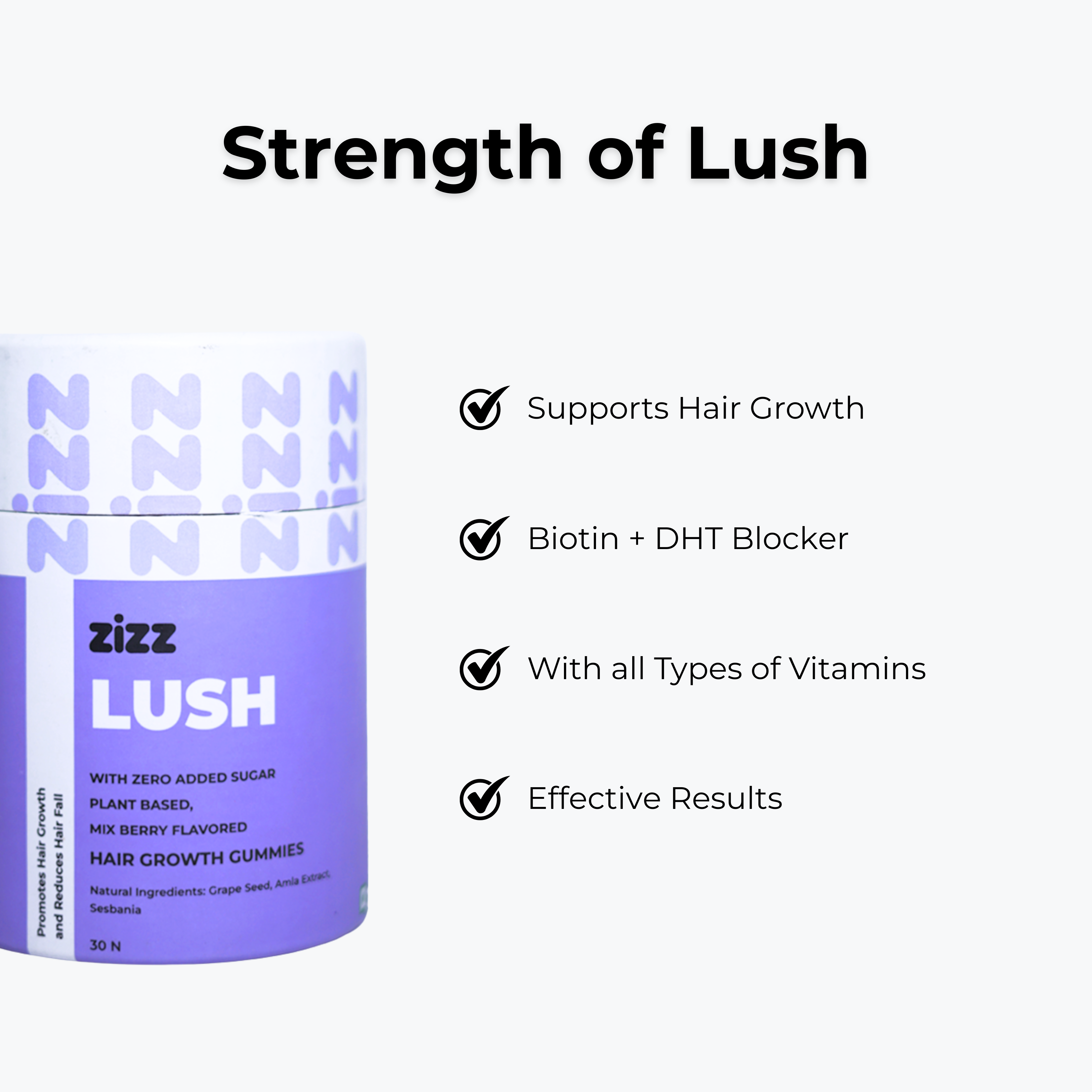 LUSH - Hair Growth Gummies